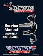 1996 Johnson Evinrude "ED" Electric Outboards Service Manual, P/N 507119