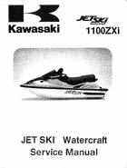1996-2002 Kawasaki 1100ZXi - Jet Ski Factory Service Manual.