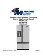 Samsung by Maytag refrigerator - 2door Side-By-Side manual